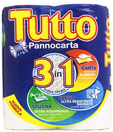 tutto clothpaper 3in1 std 2rolls